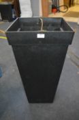 *Vitae Recycled Tyre Planter 38cm² x 70cm tall