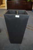 *Vitae Recycled Tyre Planter 26cm² x 50cm tall