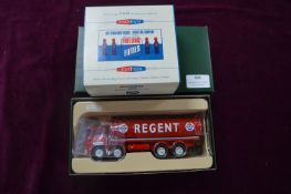 Boxed Corgi Diecast Scale Model Guy Invincible Tanker Regent Oil Company