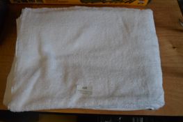 *White Hospitality Bath Towel