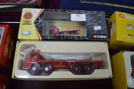 Corgi Diecast British Road Services BRF KV Eight Wheel Platform Lorry