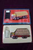 Corgi Diecast Passage of Time Leyland Clocks AEC Mammoth Major Platform Lorry with Wool Bale Load He