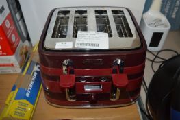 *Delonghi Red Toaster