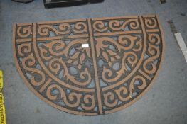 *Semicircular Door Mat