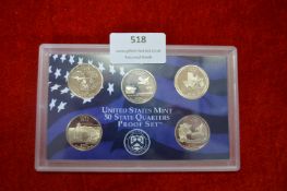 United States Mint 50 States Quarters Proof Set 20