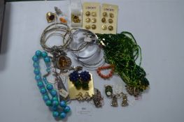 Costume Jewellery; Brooches, Necklaces, Bracelets,
