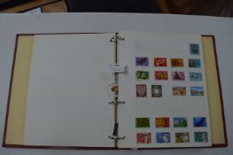 Stamp Album; Switzerland and Lichtenstein