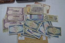 Vintage Foreign Bank Notes