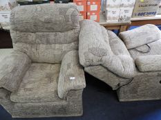 Electric Recliner (No Charger), plus Matching Armc