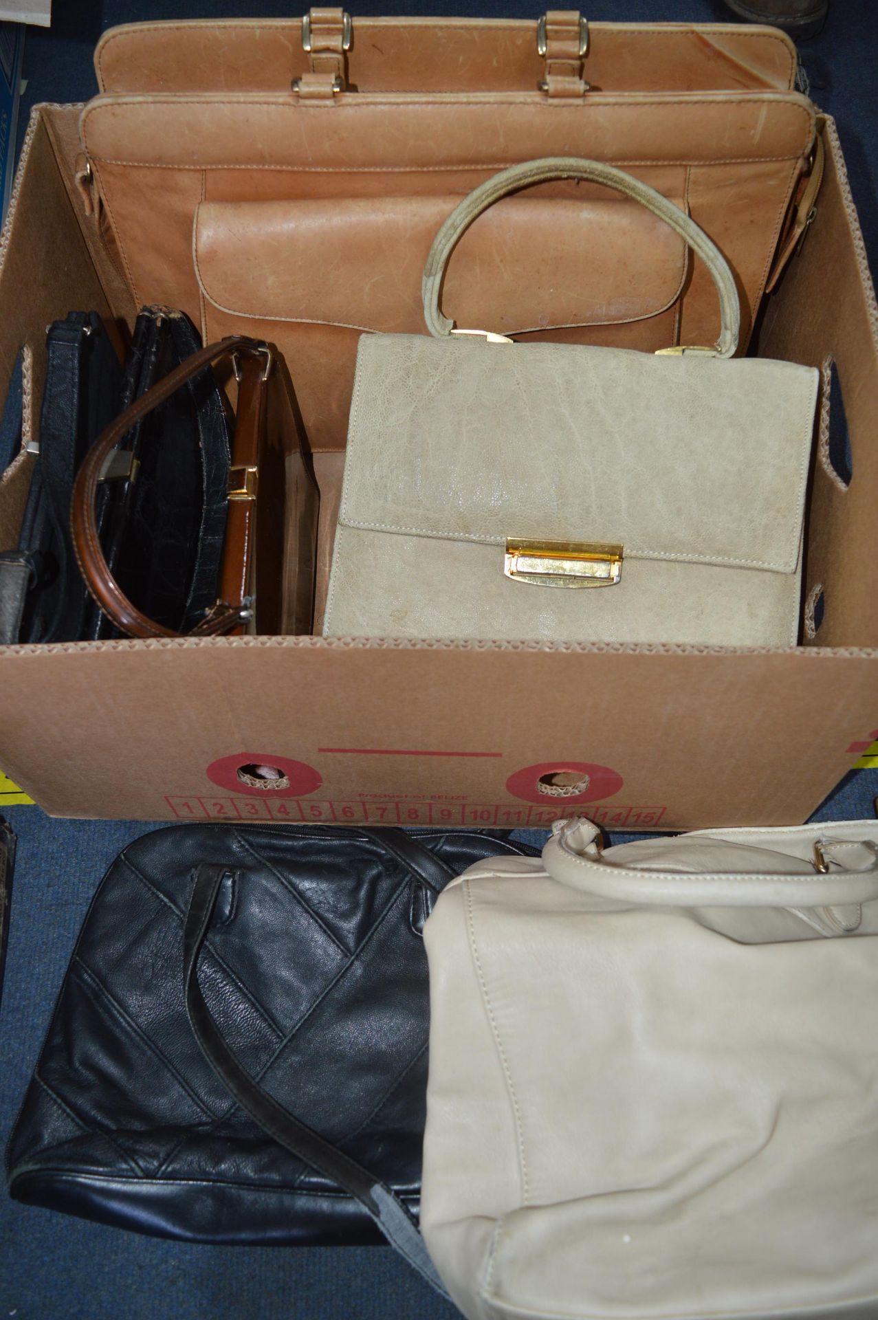 Assorted Ladies Leather Handbags, etc.