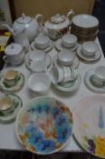 Continental Part Tea Sets and Radford Dishes