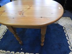 Pine Oval Dining Table