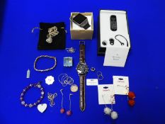 Costume Jewellery, Wristwatches, Mini Phone Blueto