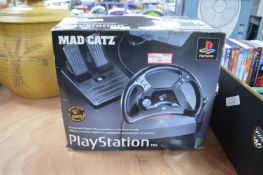 PlayStation Madcat Steering Wheel