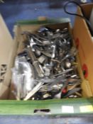 Box of Stainless Steel Cutlery