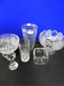 French Glassware, Vases, Bowls, etc.