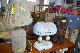 Three Table Lamps