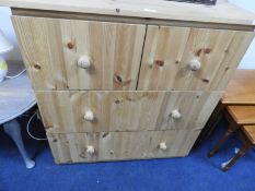 Pine Four Drawer Chest