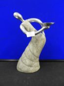 Stone Effect Abstract Figurine