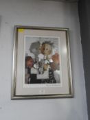 Signed Framed Print by Rosina Wachtmeister