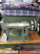 Vintage Jones Sewing Machine in Original Case plus