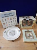 Ringtons Snapshot Jug Set plus Wedgwood Mrs Tiggy-