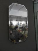 Vintage Beveled Edge Wall Mirror