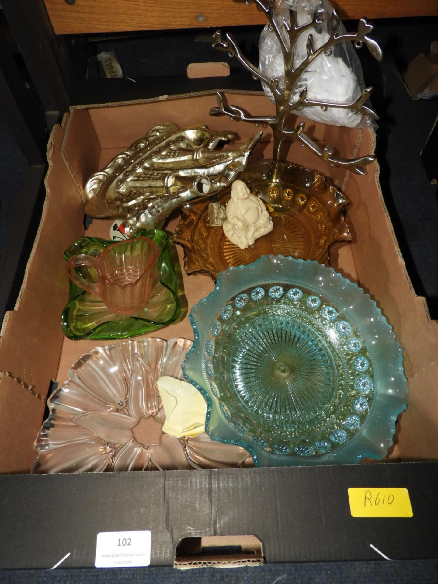 Glass Dishes and Ornament