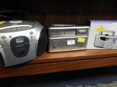 Radios and Portable CD Player