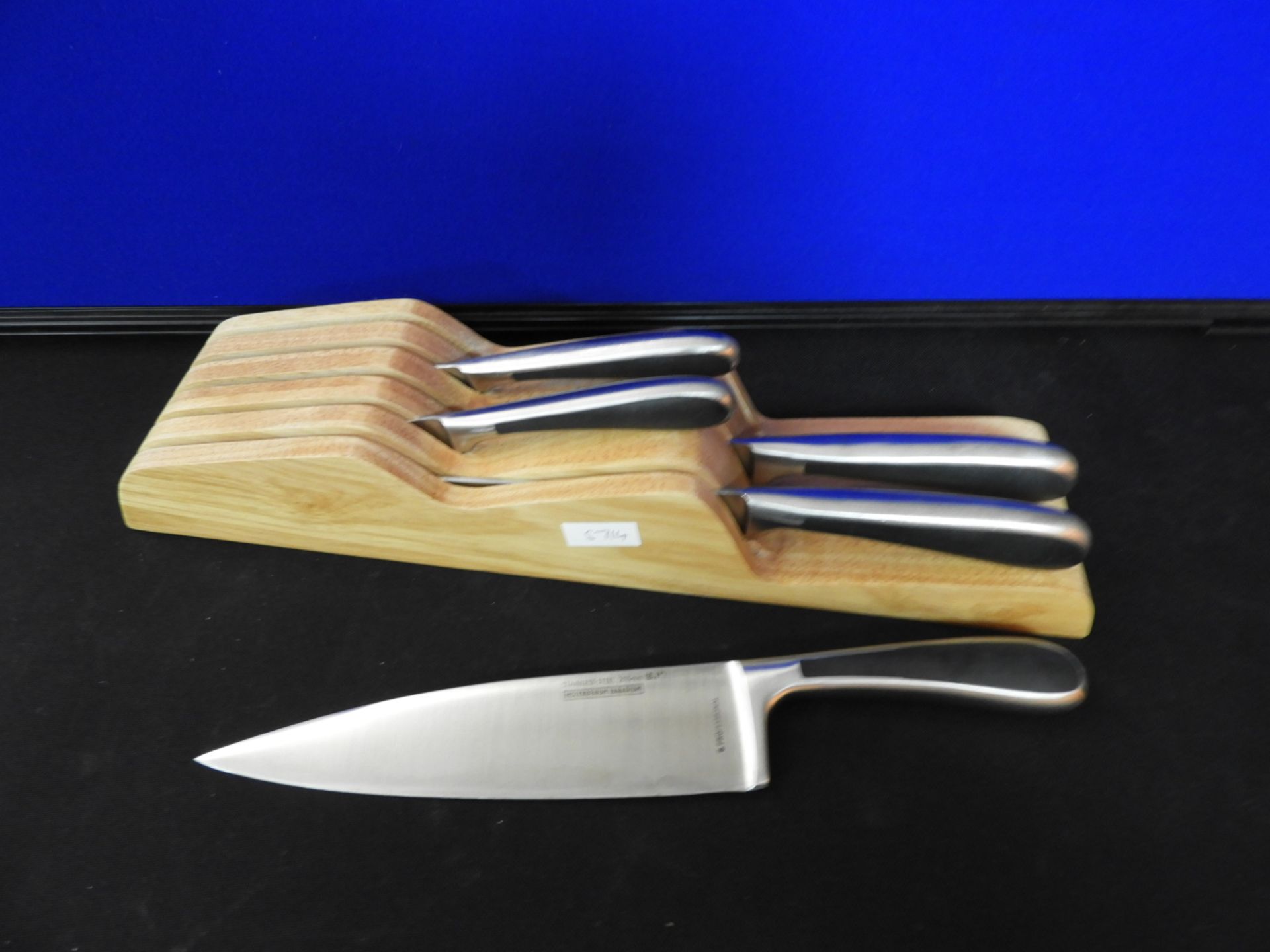 Professional Vanadium Knife Set and Block