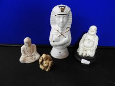 Three Buddhas and a Pharaoh