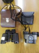 Two Pairs of Binoculars; Carl Zeiss Jena 8x30 and