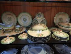 Vintage Booths China Part Dinner Set 25pcs