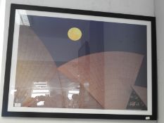Framed Lonely Planet Print