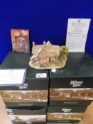 Four Large Boxed Lilliput Lane Cottages