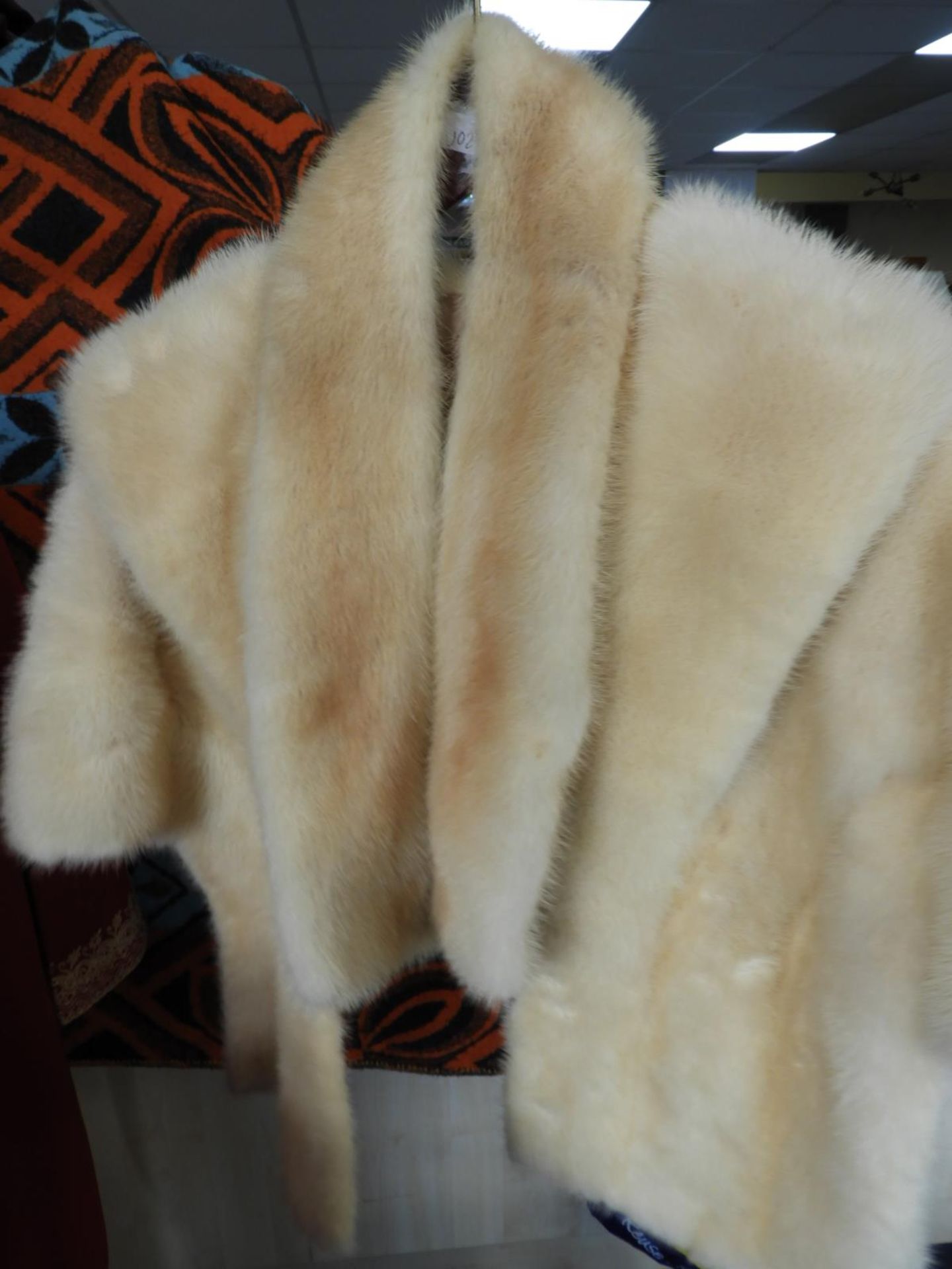 Vintage Ladies Fur Jacket and Stole