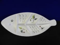 Decorative Retro Fish Shaped Serving Dish