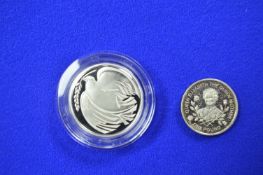 UK Silver Proof £2 Coin and Silver £1 Coin