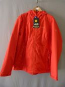 *Frosty Moring jacket in Clear Red Size: XXL