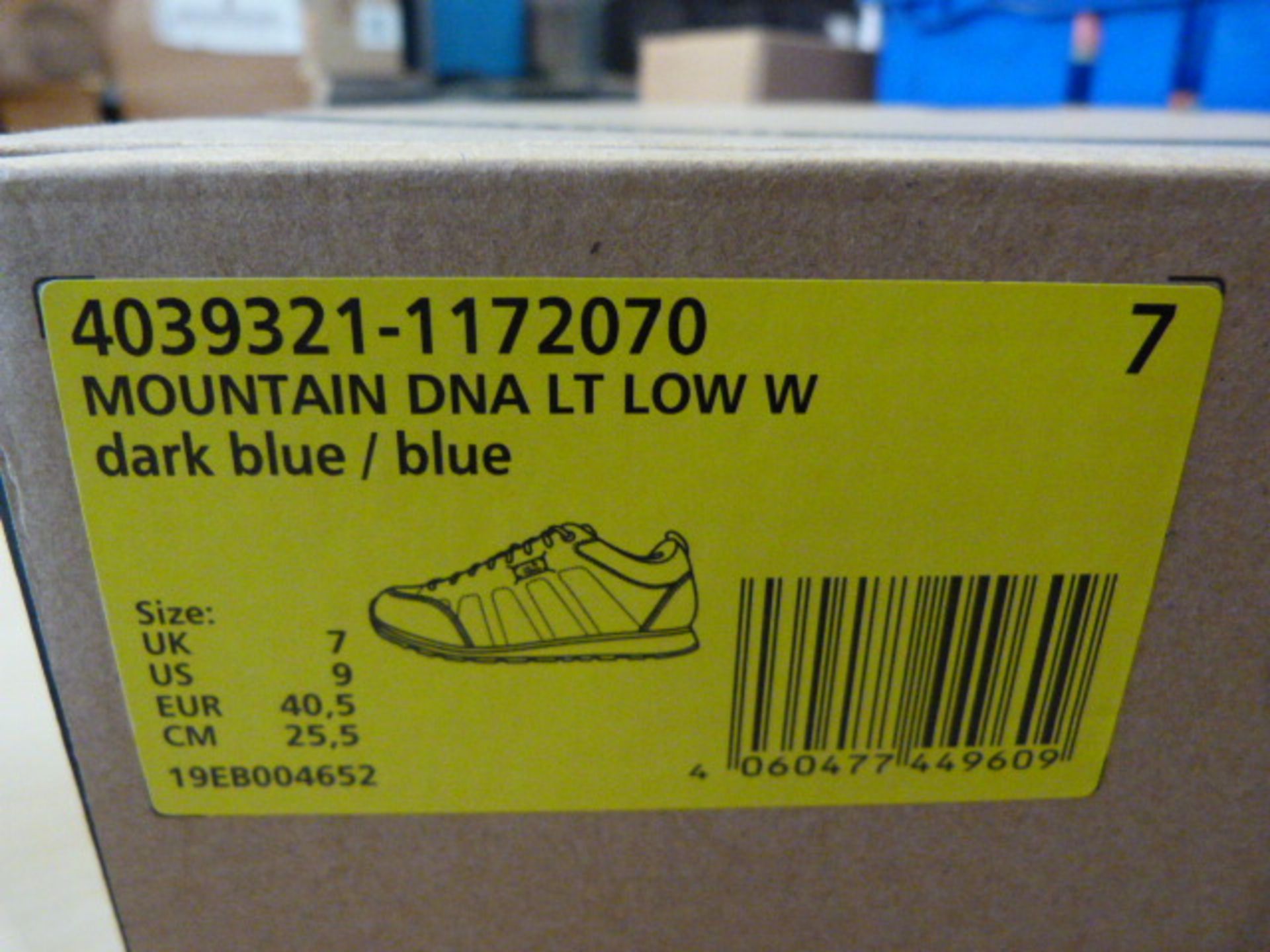 *Mountain DNA LT Low Shoes in Dark Blue Size: 7 - Image 2 of 2