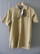 *Kwando River Shirt in Sand Dune Size: M