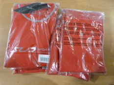*10 Men's Dual Short Sleeve Top in Red Size: S