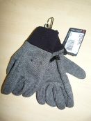 *Stormlock Knit Gloves in Phantom Grey Size: M