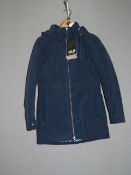 *Wild Wood Jacket in Midnight Blue Size: XS