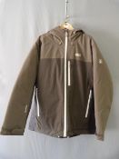 *Eagle Peak Insulted Jacket in Brown Stone Size: X