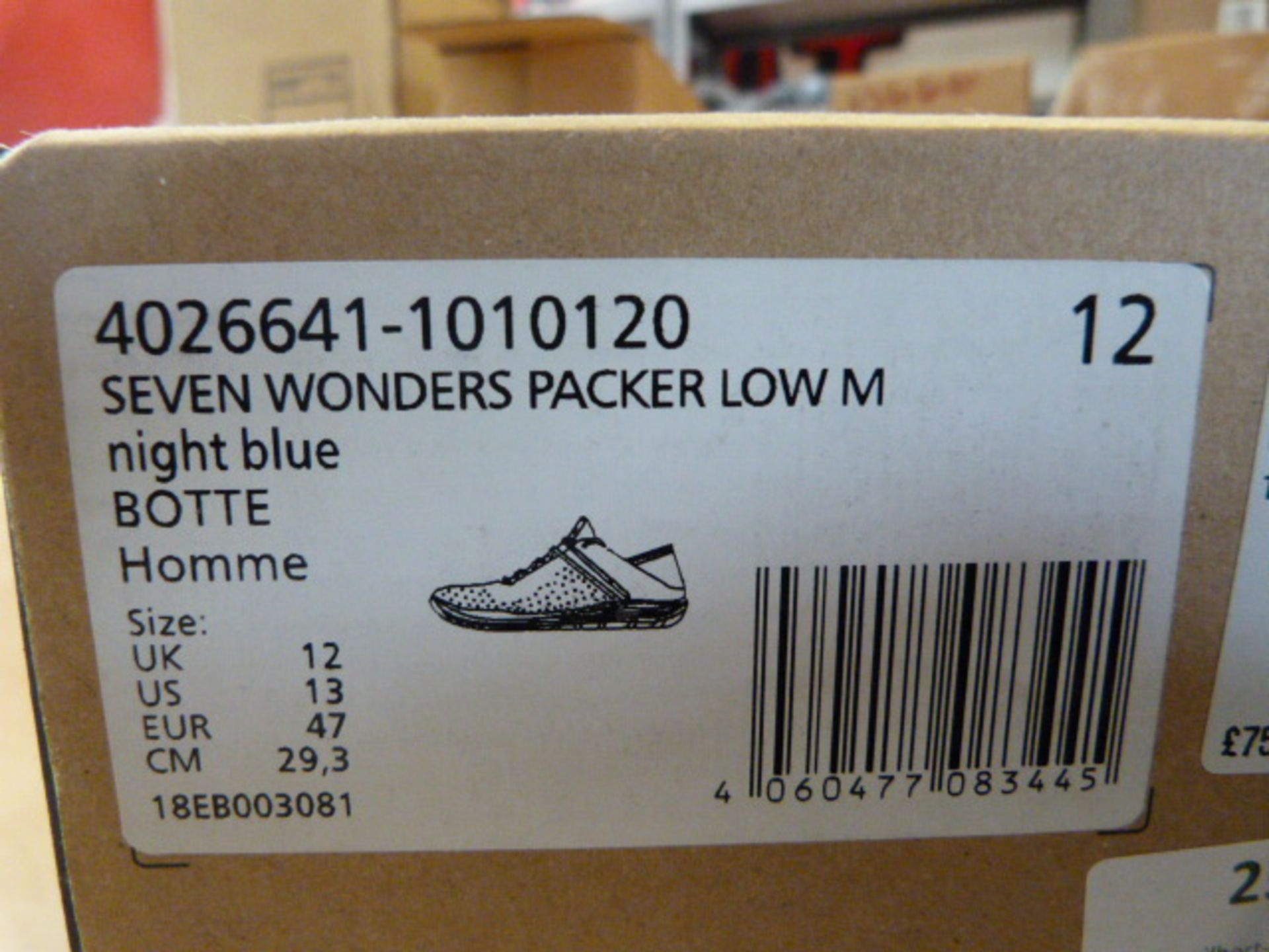 *7 Wonders Packer Shoes in Night Blue Size: 12 - Image 2 of 2