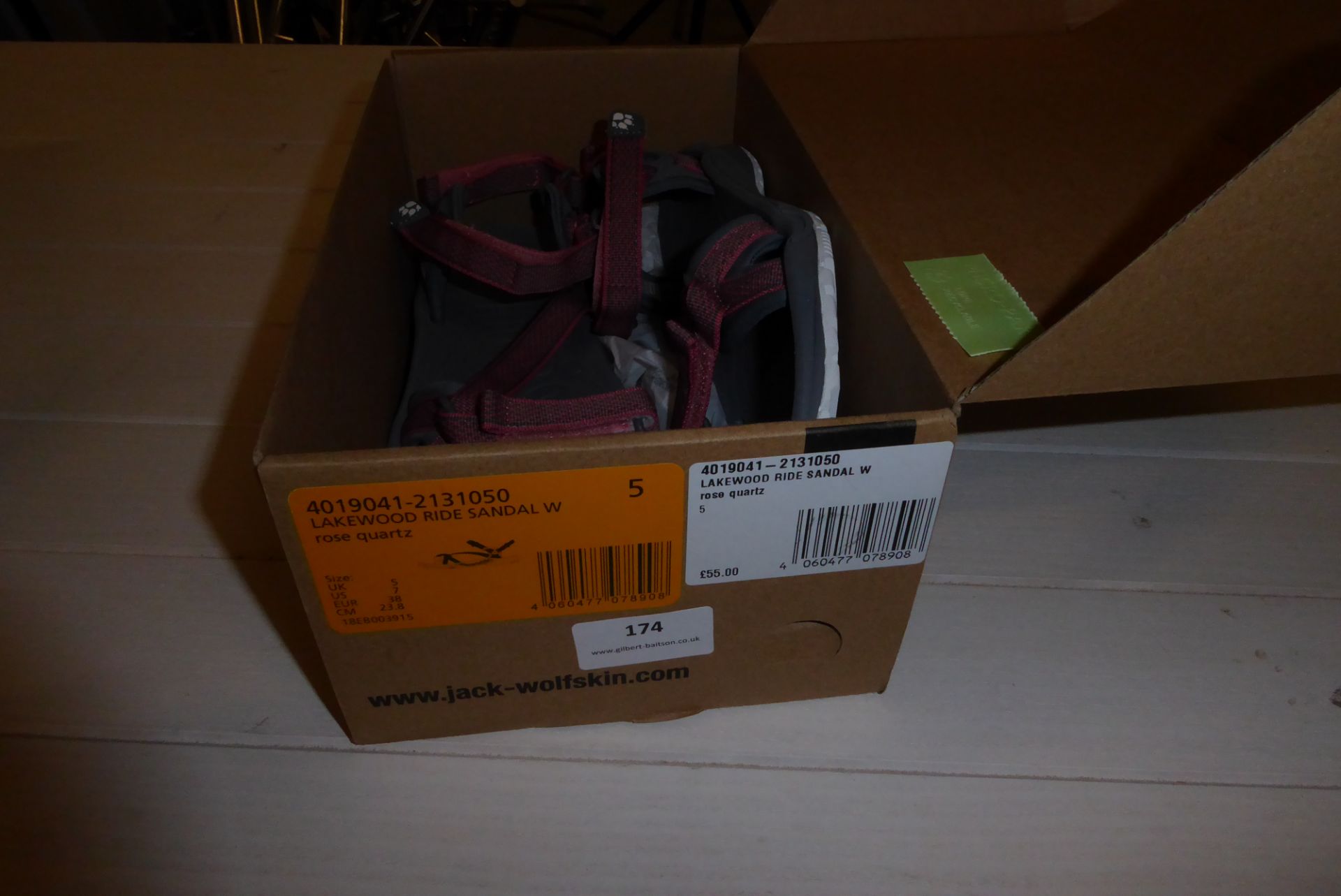 * pair of lackewood ride sandals boxed - returns - Image 2 of 2