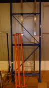 * Single bay heavy duty clothes storage racking - 2 x end panels - 4 x cross beams. 900w x 1520w x