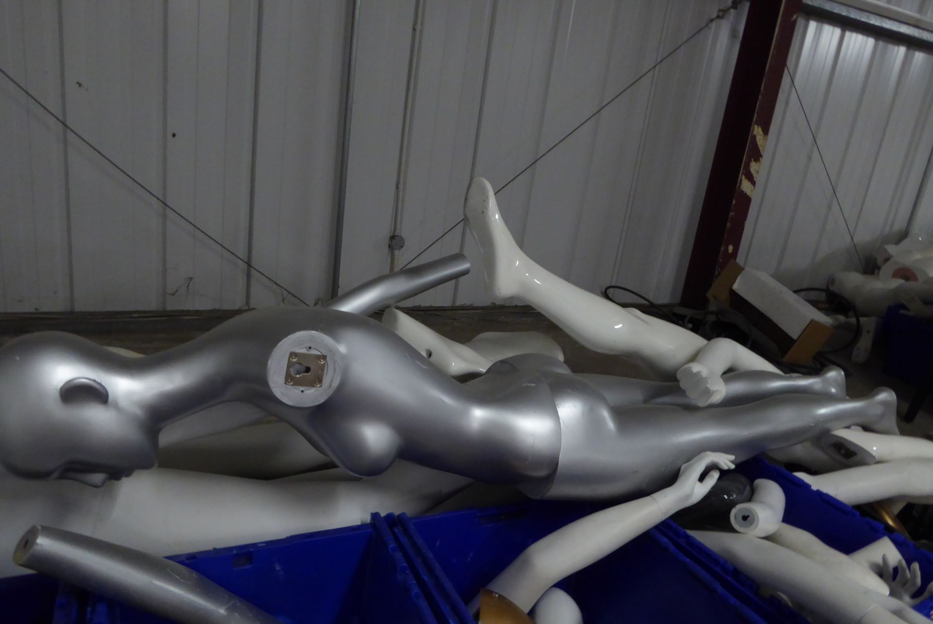 * huge quantity of approx. 100 mannequin bodies along with 100s of parts all sizes and styles. - Image 3 of 5