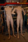 * 2x Male mannequins